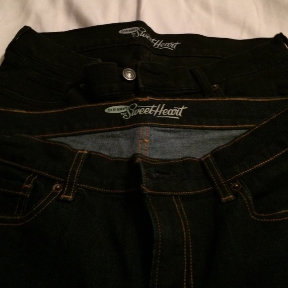 New jeans x 2 black and blue