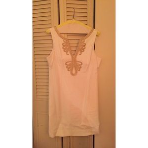 White Lilly Pulitzer Shift Dress