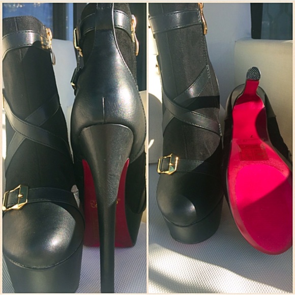 SIZE 5.5 LEFT Fuchsia Sole Platform Heel Boot - Picture 4 of 4