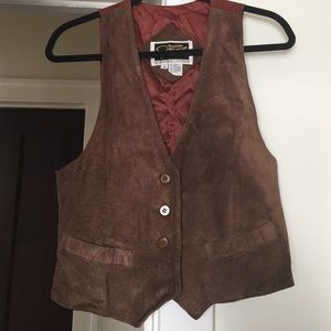 Vintage Suede Vest