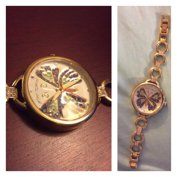 Betsey Johnson Accessories - Betsey Johnson Butterfly Watch