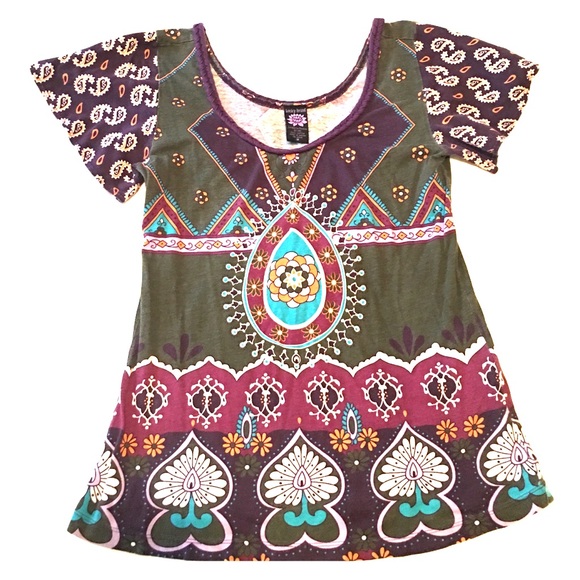 Patterned Lucky Brand Top