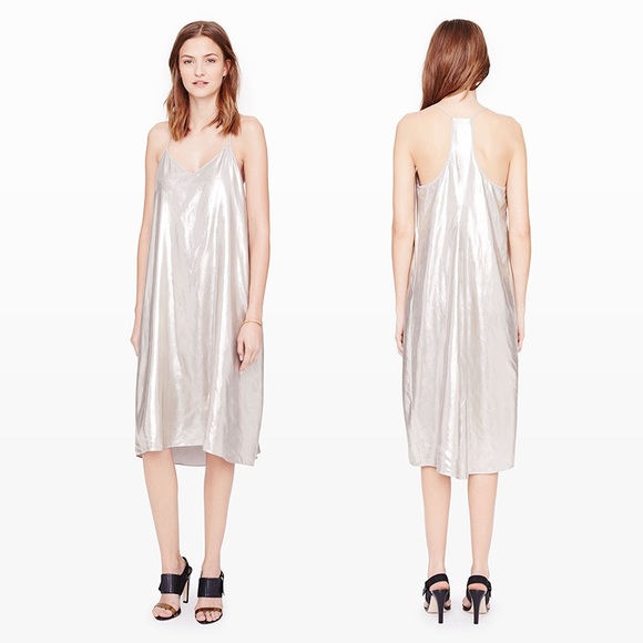 NWT Club Monaco Shiny party dress - Picture 2 of 4