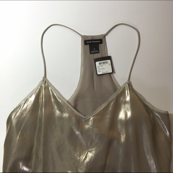NWT Club Monaco Shiny party dress - Picture 4 of 4