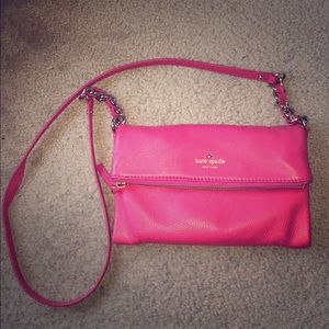 Hot pink Kate Spade cross body