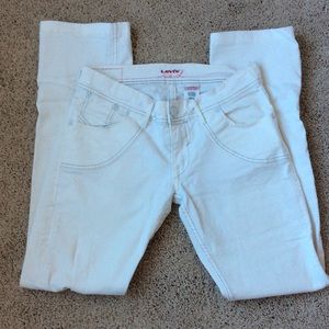 💙Levi's white jeans💙