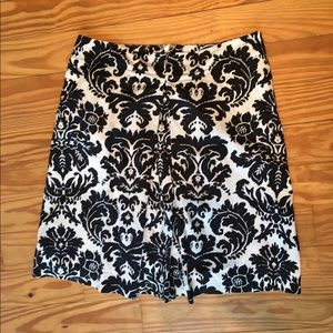 Damask A-Line Skirt