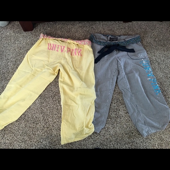 2 Victoria's Secret PINK pajama pants