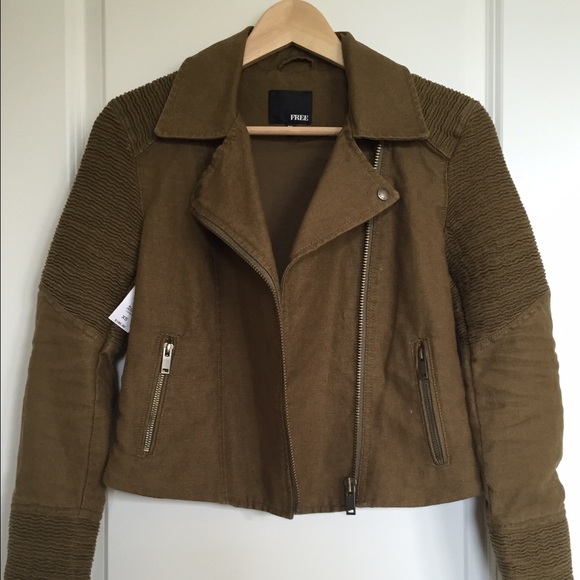 Aritzia Jackets & Blazers - Aritzia Wilfred Free Moto Jacket
