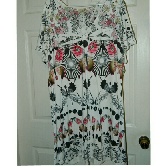 ***SOLD***Printed dress