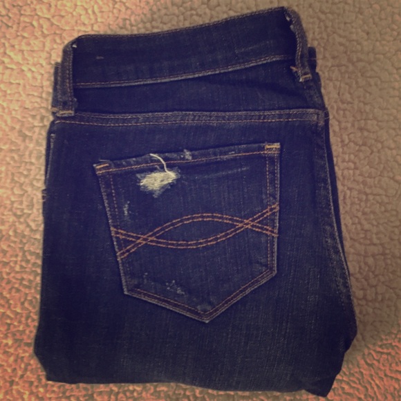 Abercrombie & Fitch ripped jeans