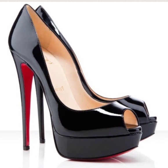 %100 authentic Christian Louboutin LADY PEEP