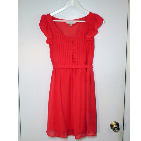 Coral Forever 21 Dress