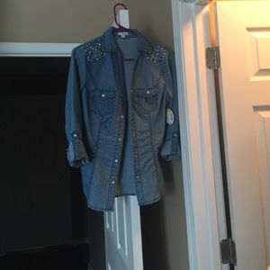 Denim shirt
