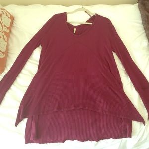 We The Free Sunset Park Thermal in Burgandy