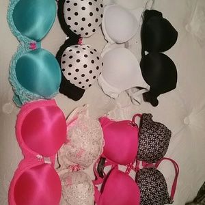 34A VS and PINK bras
