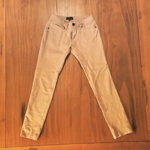 Women's Khaki Colored Jeggings