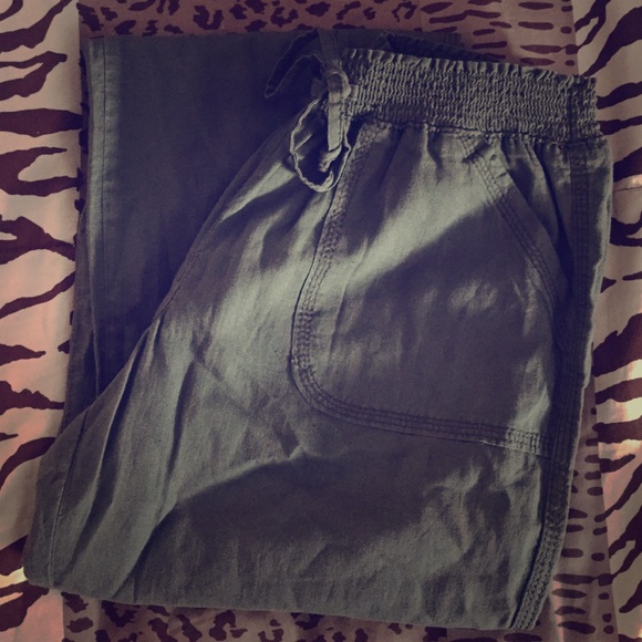 Olive pants