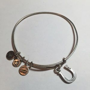 Alex and Ani - horseshoe bangle