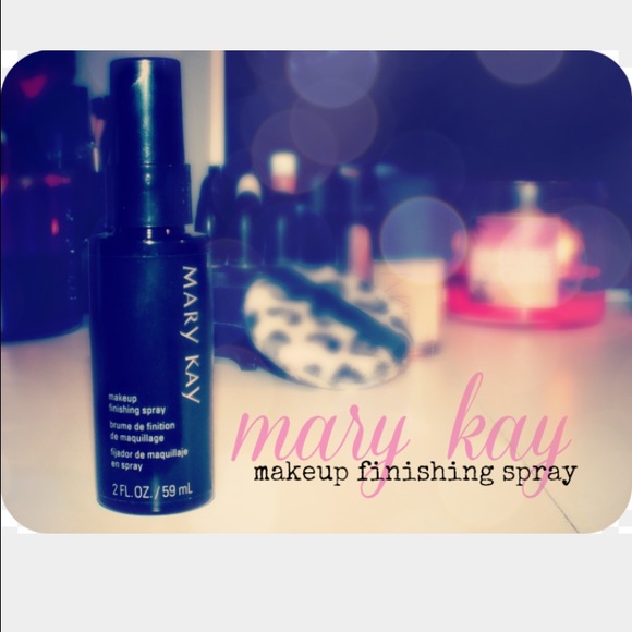 Mary Kay finishing spray .