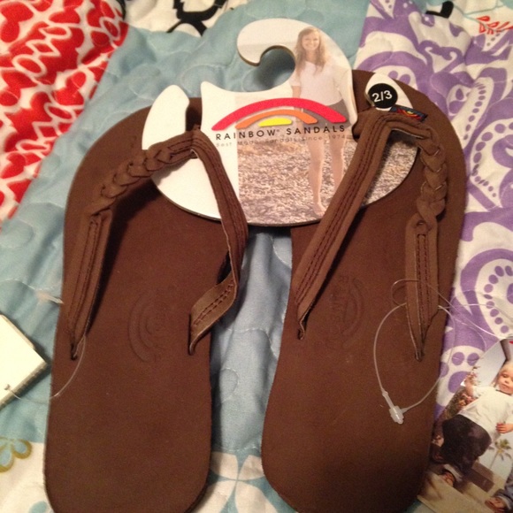 NWT Rainbow sandals