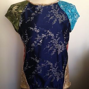 This top is made of fabric from China