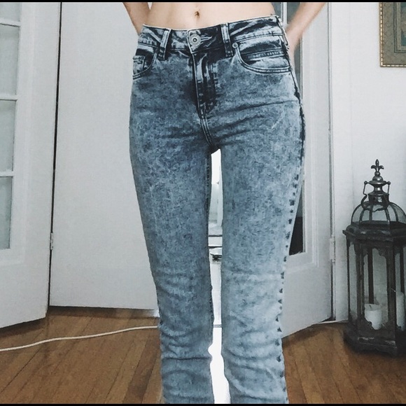 River Island acid wash jeans