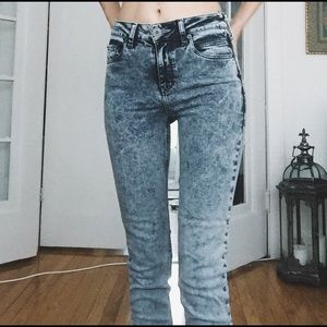 River Island acid wash jeans
