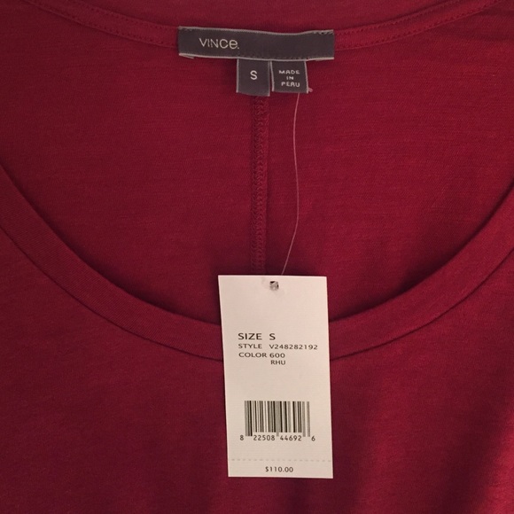 Vince Jersey Crew Neck Shirt - Picture 4 of 7