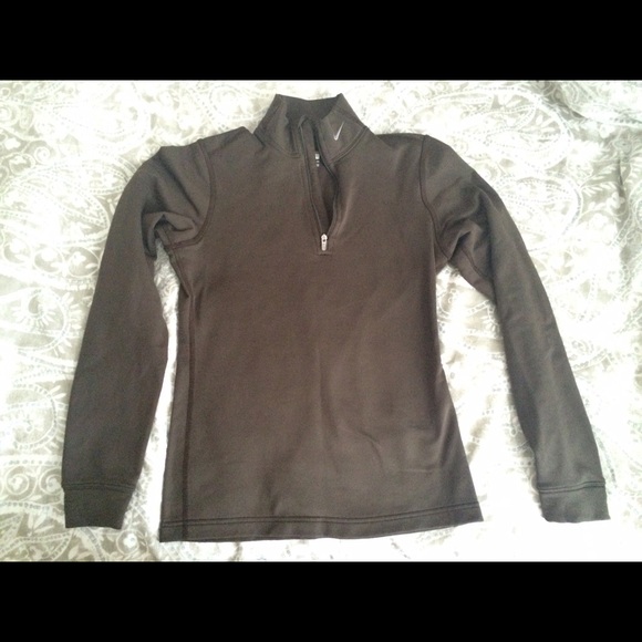 Nike dri fit half zip