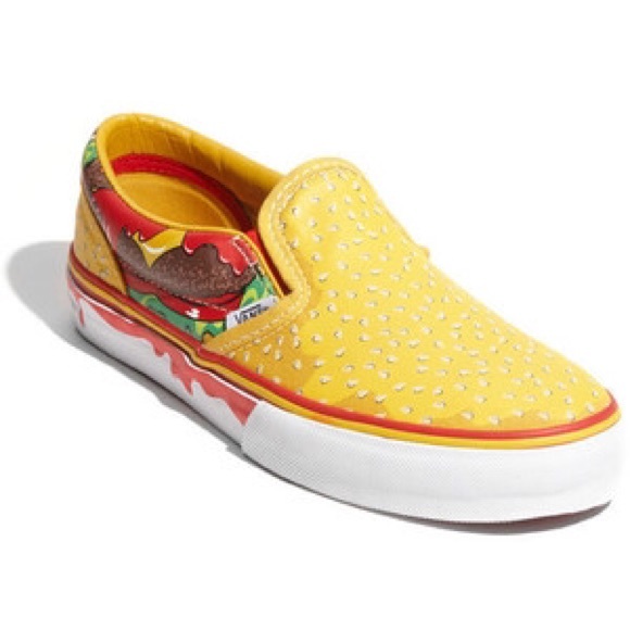 vans cheeseburger shoes