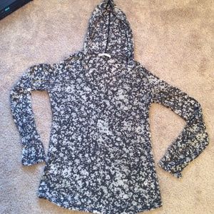 Pure Karma L Black and White Thin Hoodie