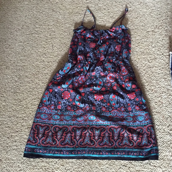 Spring spaghetti strap dress