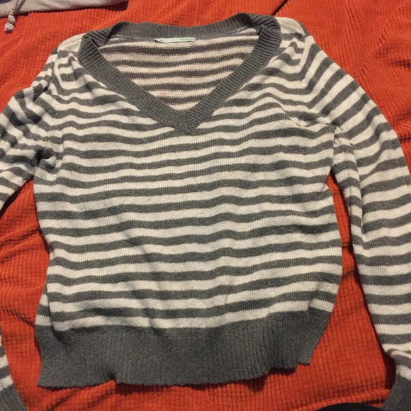 Maurice's striped sweater