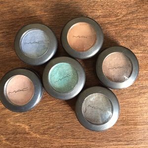 Authentic Mac eyeshadow collection six included