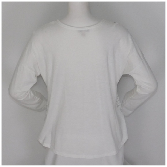 Abstract Aztec Design Hi-Lo Scoop Neck Top Medium - Picture 5 of 8