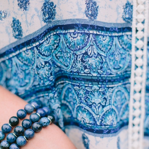 Turquoise Handkerchief Dress🆕 - Picture 2 of 4