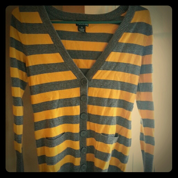 Striped cardigan