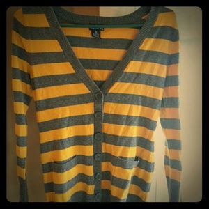 Striped cardigan