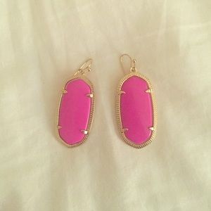 Kendra Scott Pink Elle Earrings