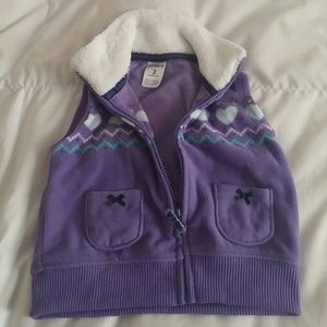 Carter's purple vest