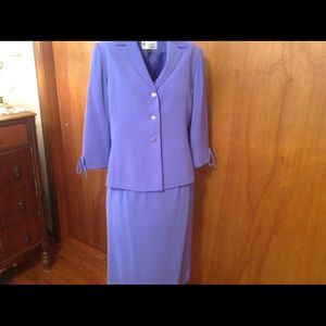 Lavender suit, Kasper for Dillard's