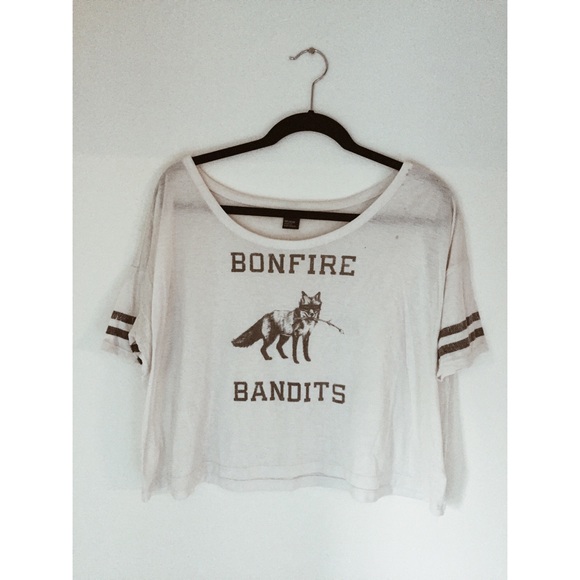 Bonfire Bandits Fox Crop Top