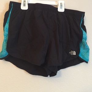 North face running shorts
