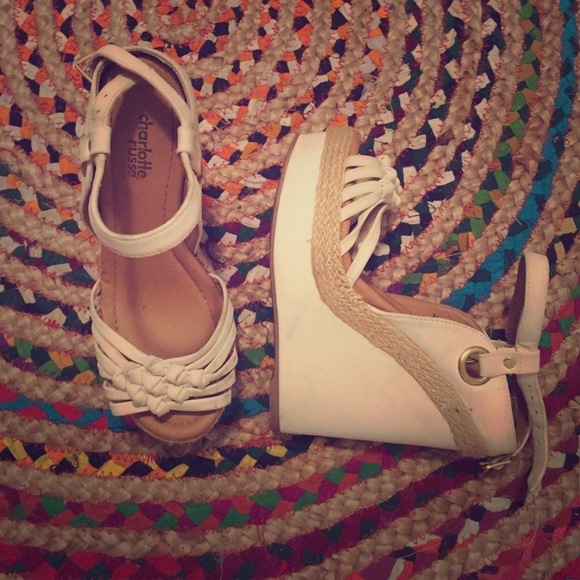 Charlotte Russe wedges sz 6