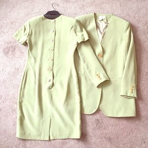 Ann Taylor Silk 2 piece suit