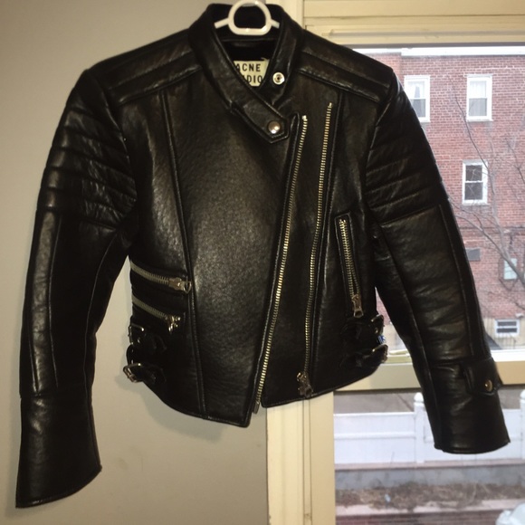 Acne leather jacket. GREAT CONDITION!