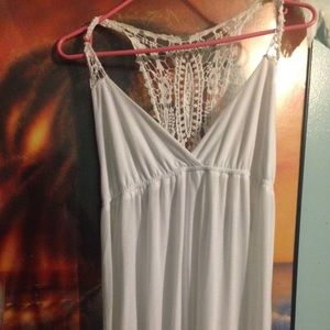 Beautiful white long dress