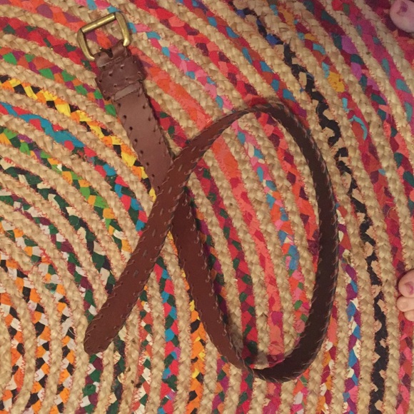 Genuine leather western belt