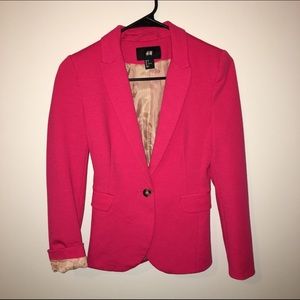 H&M Hot Pink Blazer